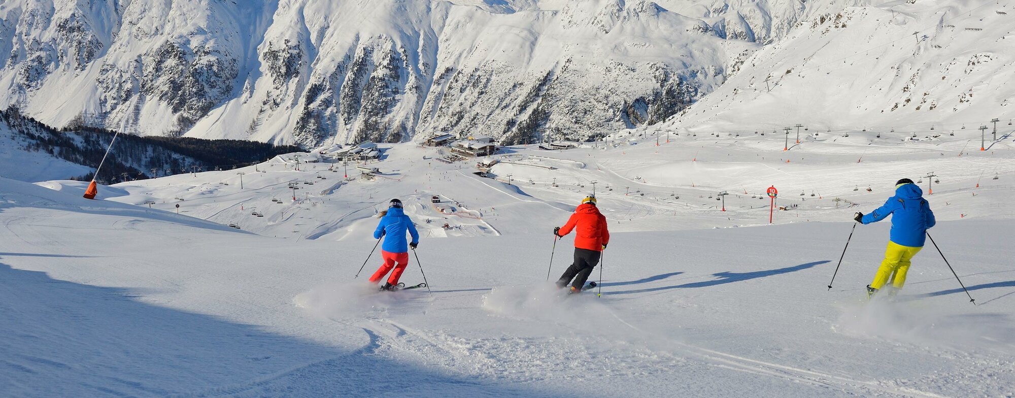 Skifahren in der Silvretta Arena Ischgl-Samnaun 